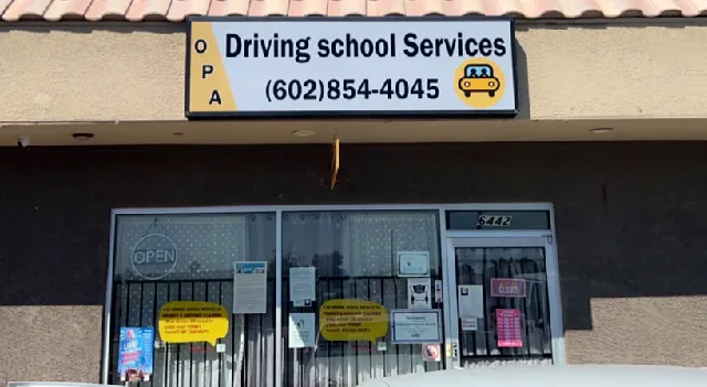 O.P.A. DRIVING SCHOOL SERVICES